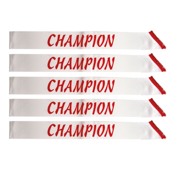 Pack of 5 Champion Stock Sashes